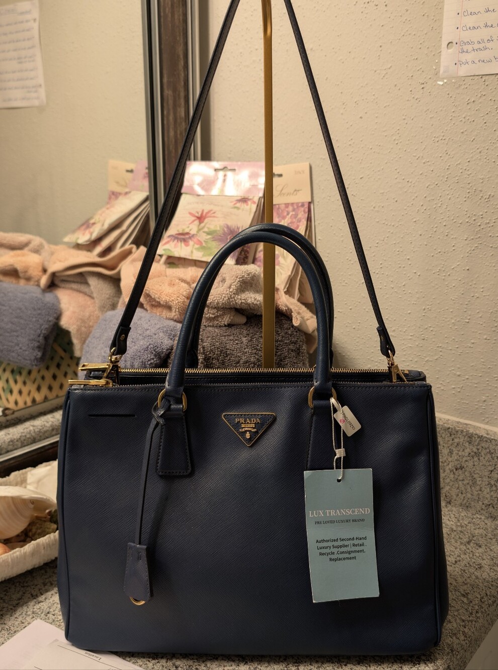 Prada Galleria Lux Double Zip Medium - Picture 2 of 16